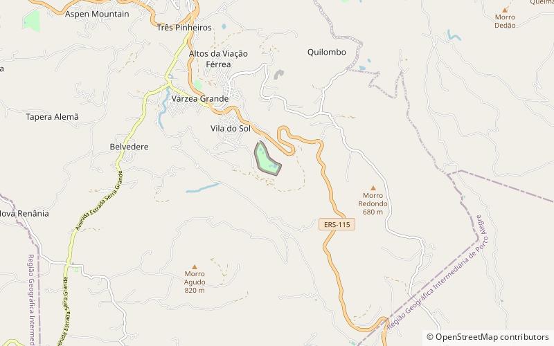 Parque Gaúcho location map