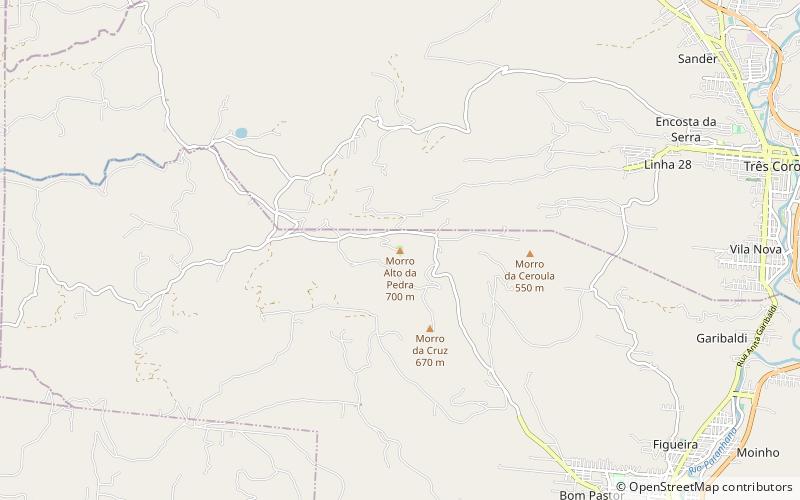 Morro Alto da Pedra location map