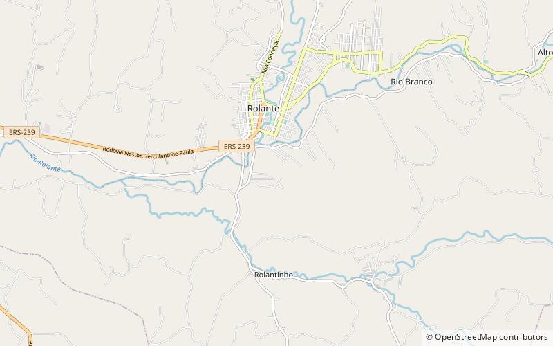 Rolante location map
