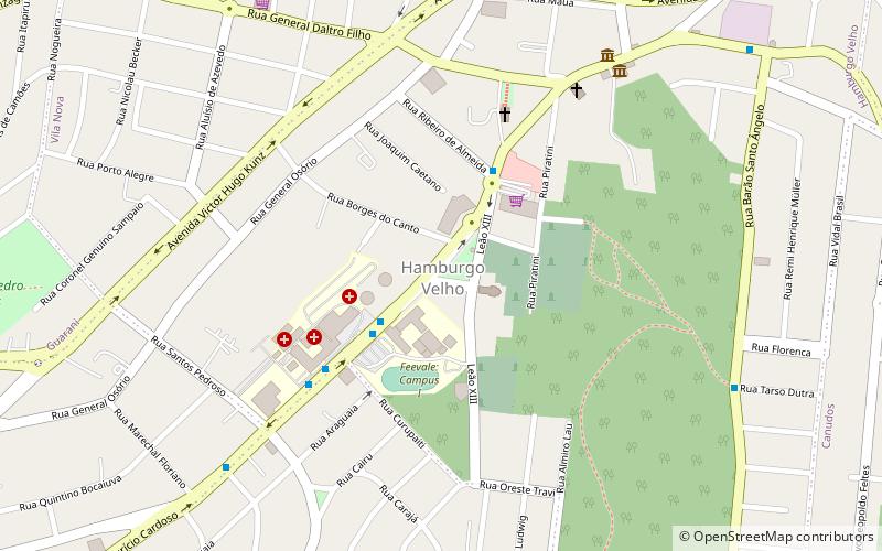 Hamburgo Velho location map