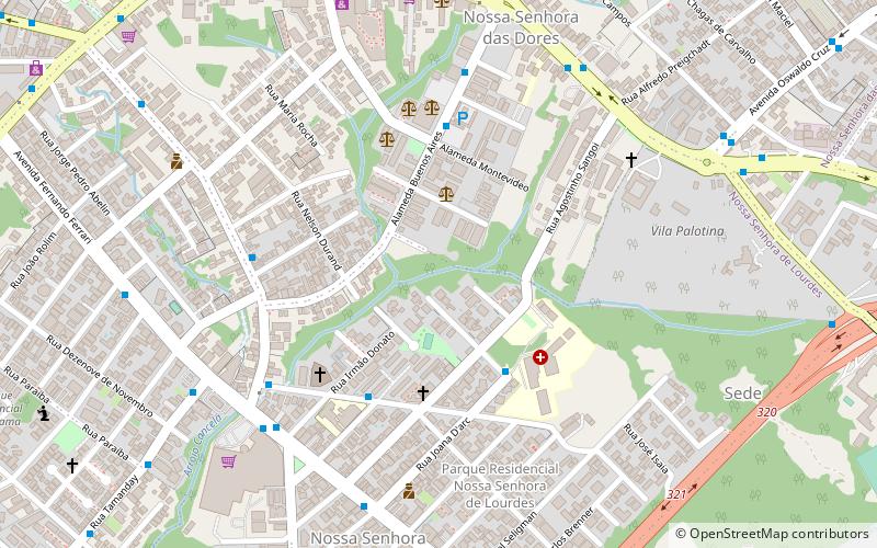 fossilfundstelle arroio cancela santa maria location map