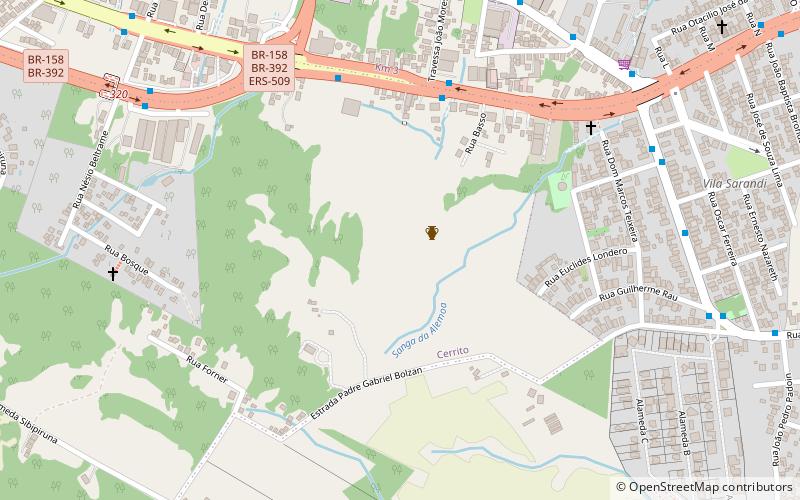 Sanga da Alemoa location map