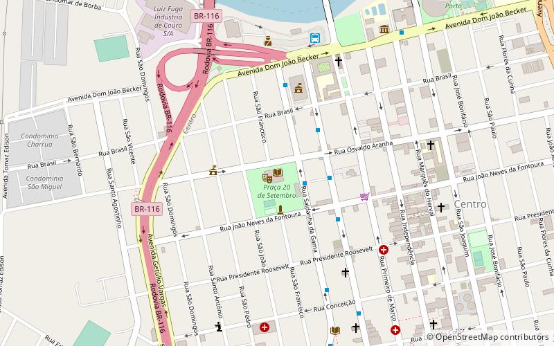 Biblioteca Pública Municipal Vianna Moog location map