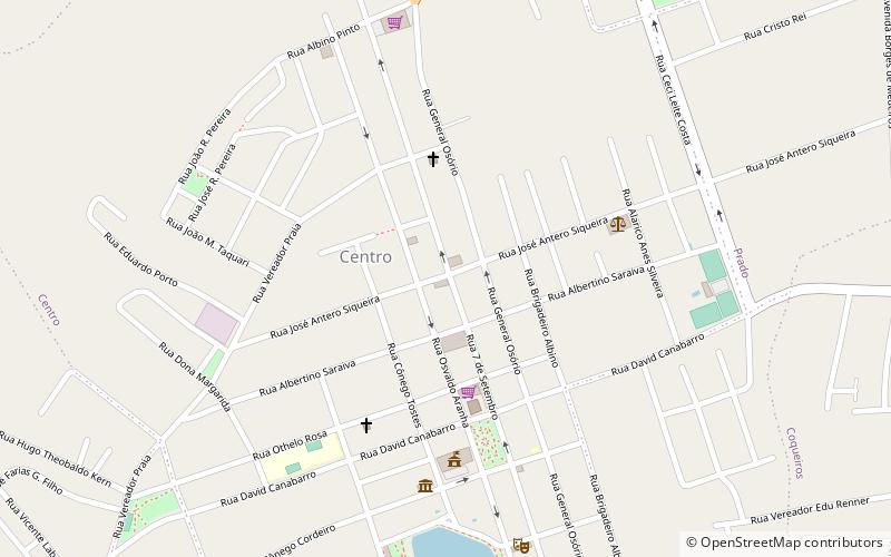 Taquari location map