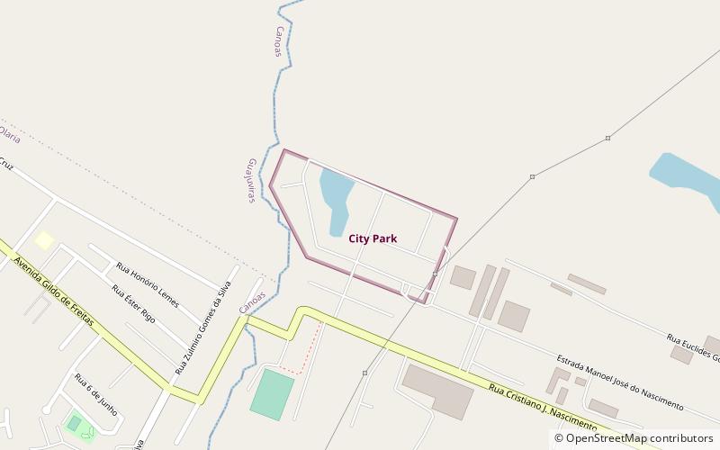 City Park location map