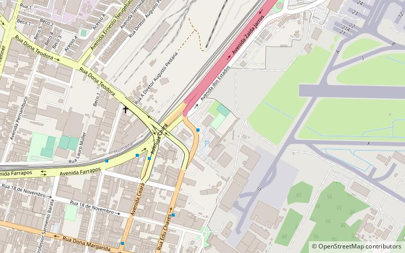 boulevard lacador porto alegre location map
