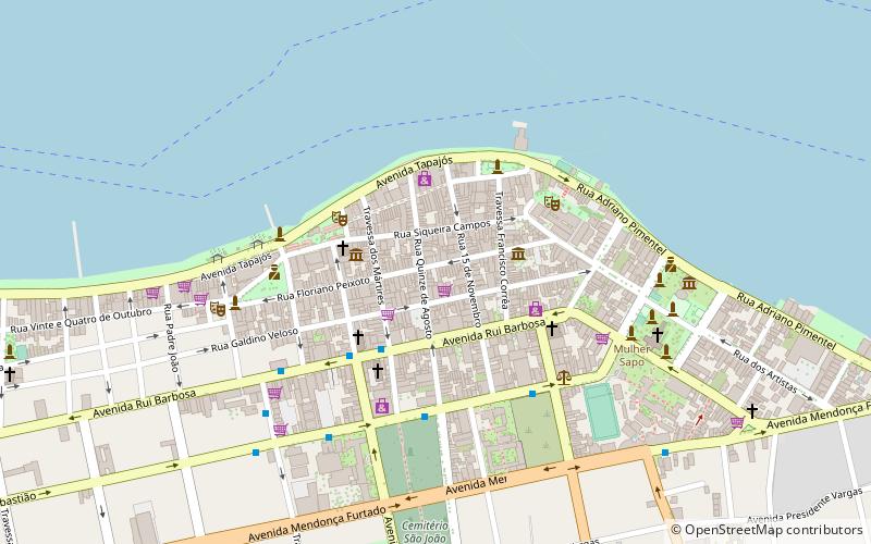 museu dica frazao santarem location map