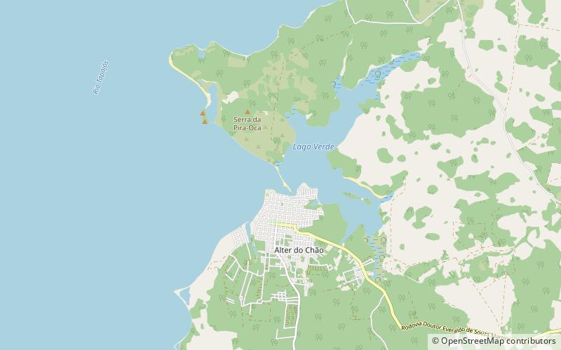 ilha do amor alter do chao location map