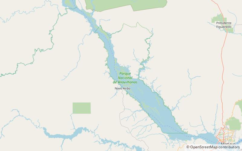 Lower Rio Negro Mosaic location map