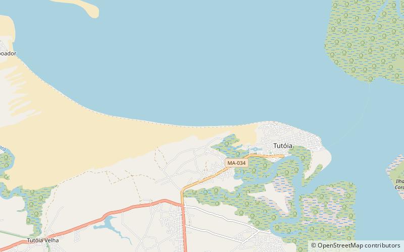 praia da mota verde delta do parnaiba environmental protection area location map