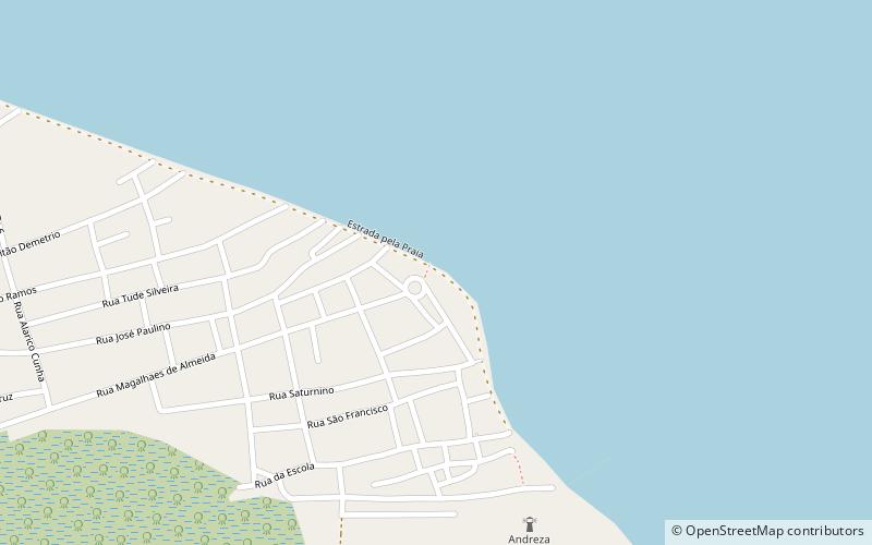 praia da barra tutoia location map