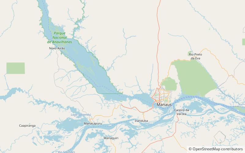 puranga conquista sustainable development reserve rio negro state park south section location map