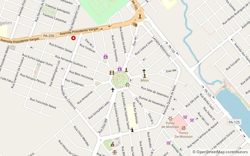 Paragominas location map