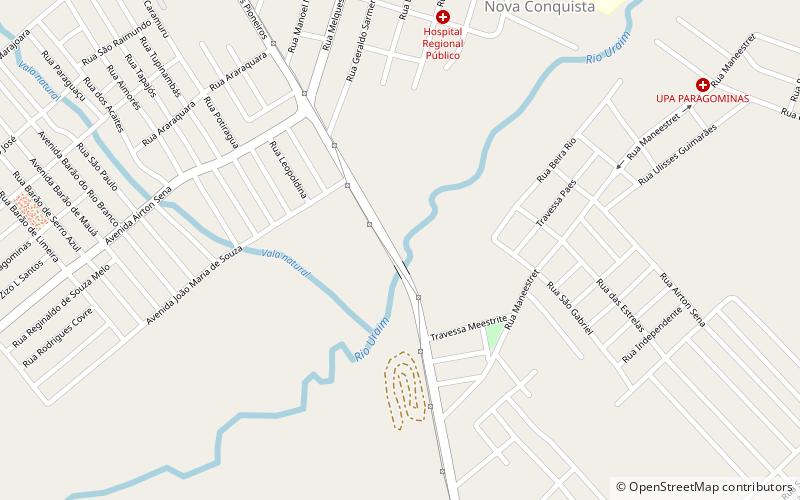 balneario paragominas location map
