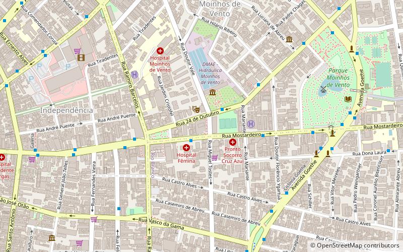 5 avenida center porto alegre location map