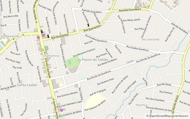 Passo do Sabão location map
