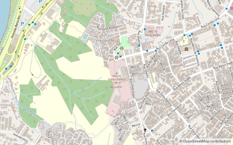 Morro Santa Teresa location map