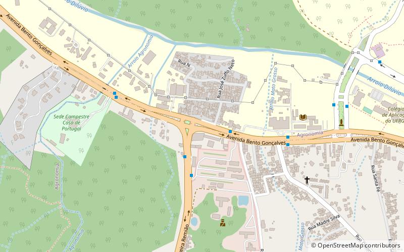 agronomia porto alegre location map