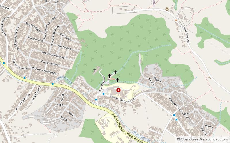 Gruta Nossa Senhora de Lourdes location map