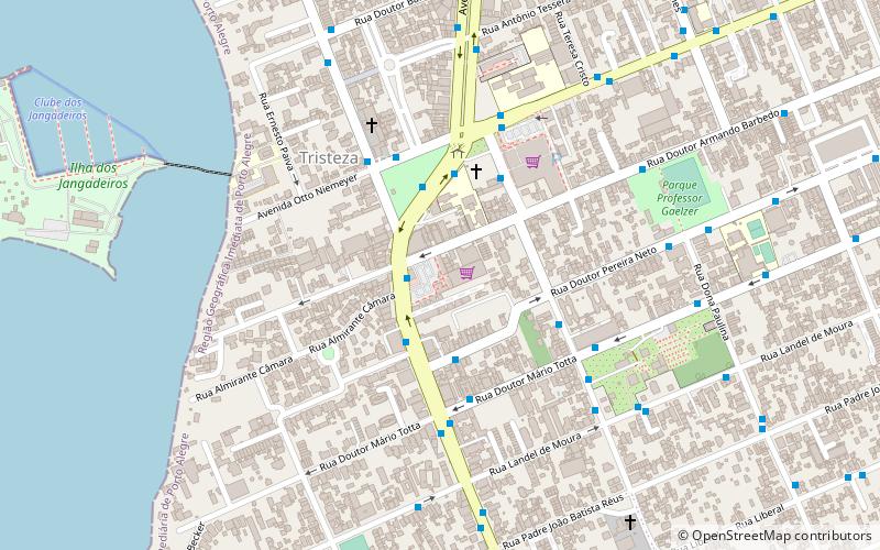 zona sul strip center porto alegre location map