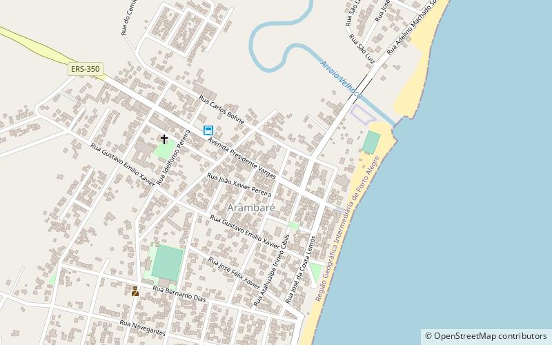 Arambaré location map