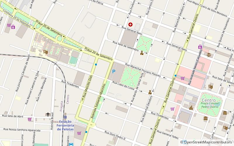 shopping popular pelotas location map