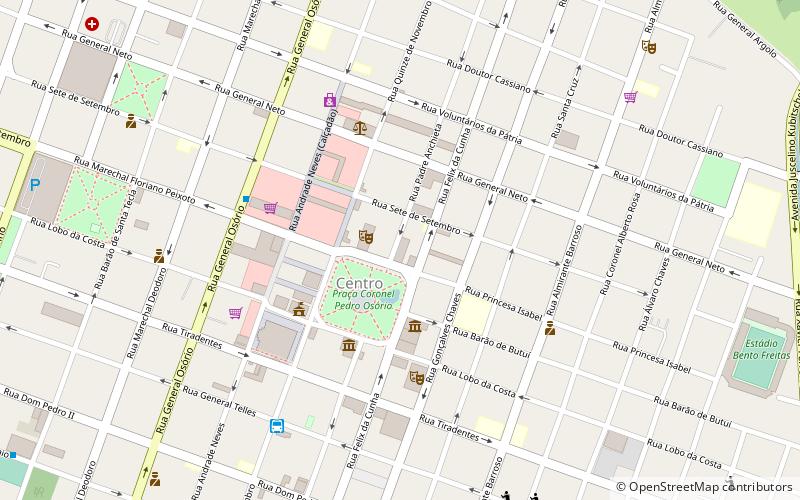 clube caixeiral pelotas location map