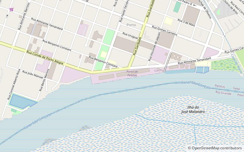 porto de pelotas location map