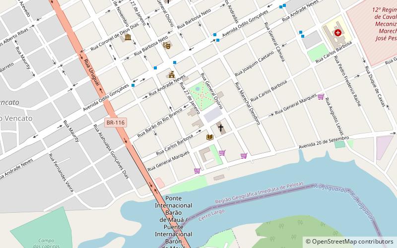 clube jaguarense jaguarao location map