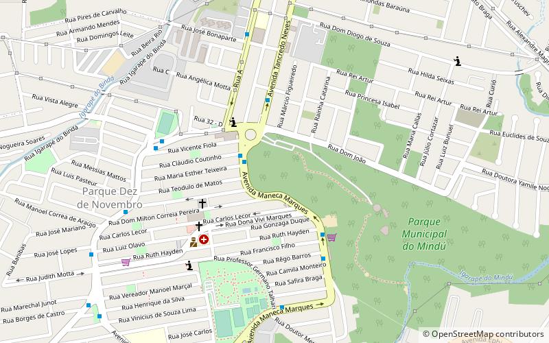 Mindu Municipal Park location map