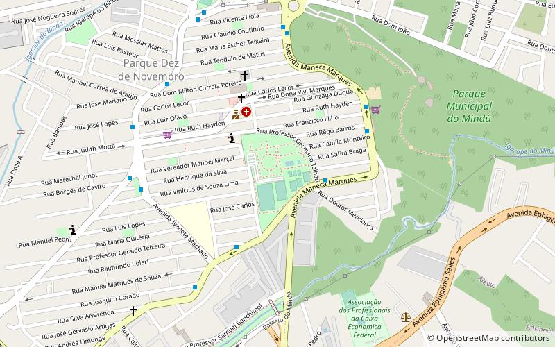 centro social urbano do parque dez manaus location map