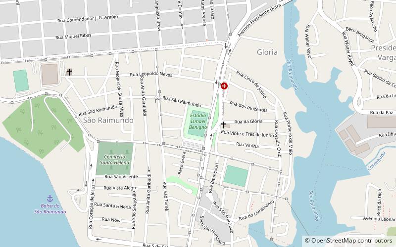 Estadio Ismael Benigno location map