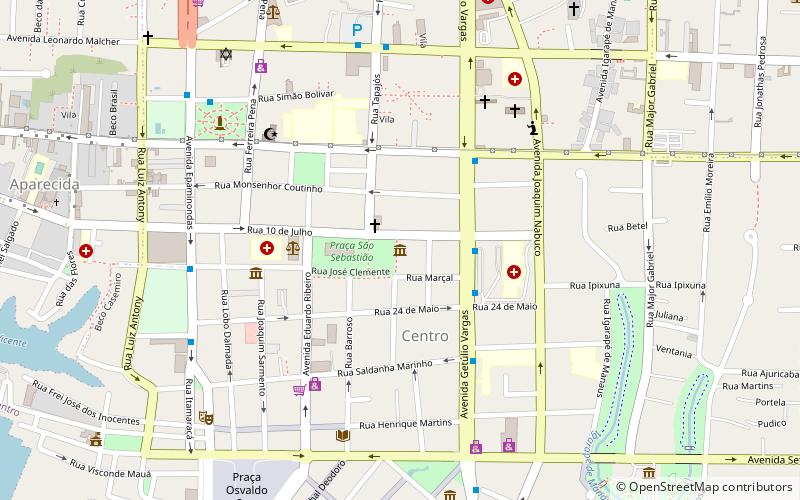 galeria do largo manaus location map