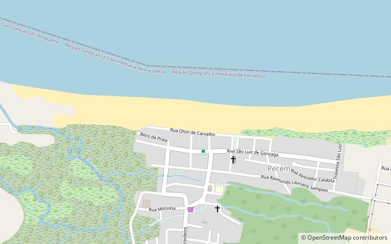 Port of Pecem location map