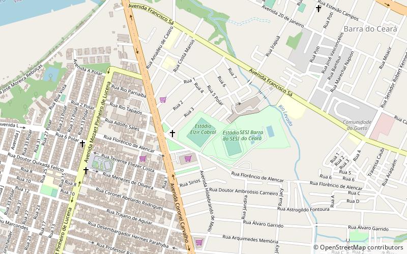 Estadio Elzir Cabral location map