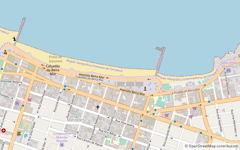 Praia de Iracema location map