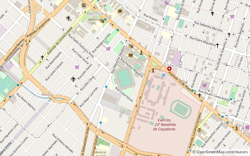 Estadio Presidente Vargas location map