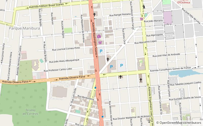 via sul shopping fortaleza location map