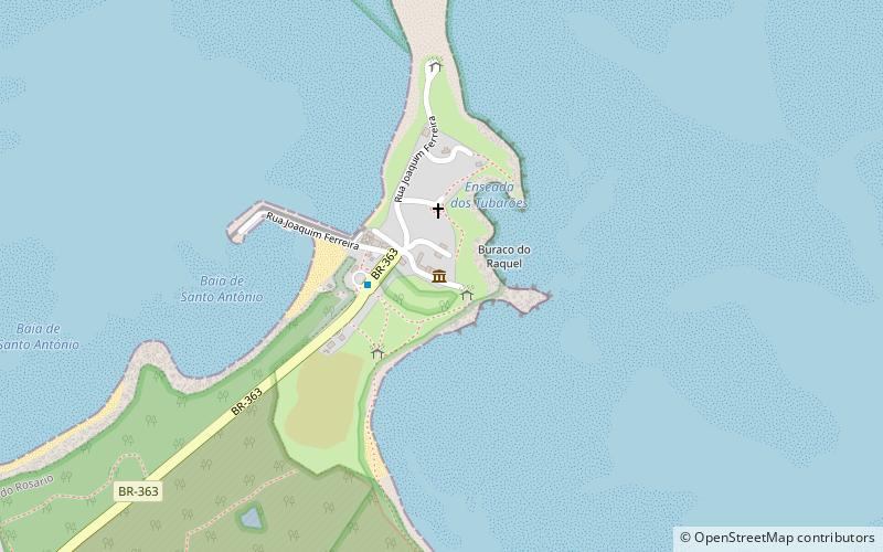 museu de tubarao fernando de noronha location map