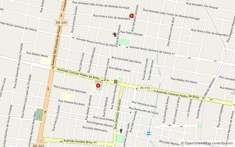 Piracuruca location map