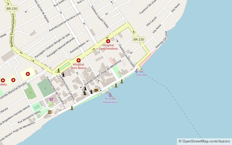 primeiro poco de petrolio itaituba location map