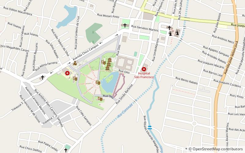 zoologico caninde location map