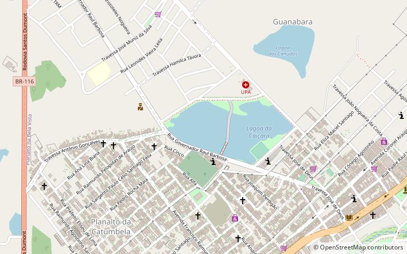 lagoa da caicara russas location map