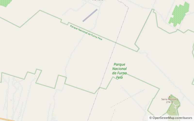 Parque Nacional da Furna Feia location map