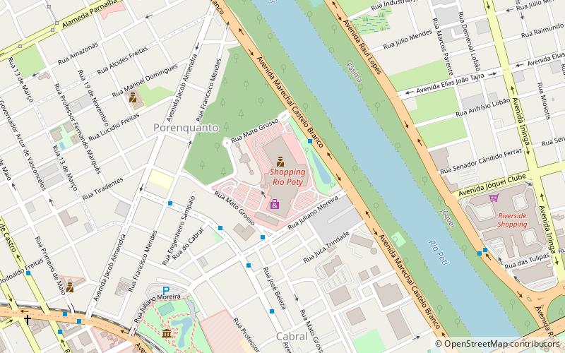 shopping rio poty teresina location map