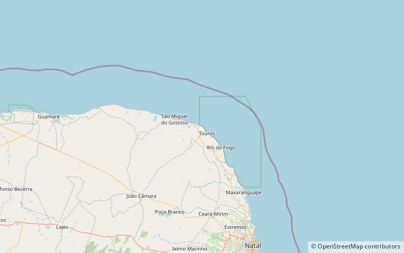Farol do Calcanhar location map