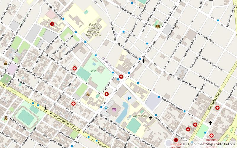 salinas shopping mossoro location map