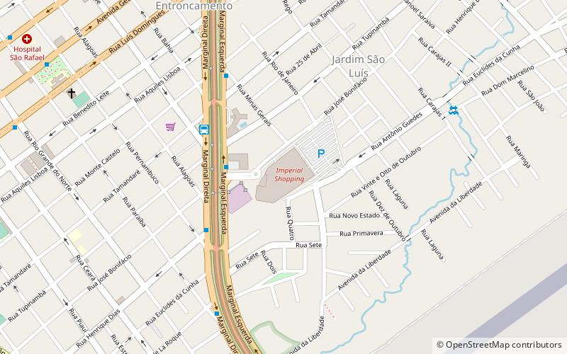 imperial shopping imperatriz location map