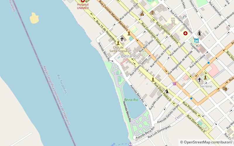 Beira-Rio location map