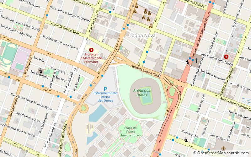 Estadio João Machado location map